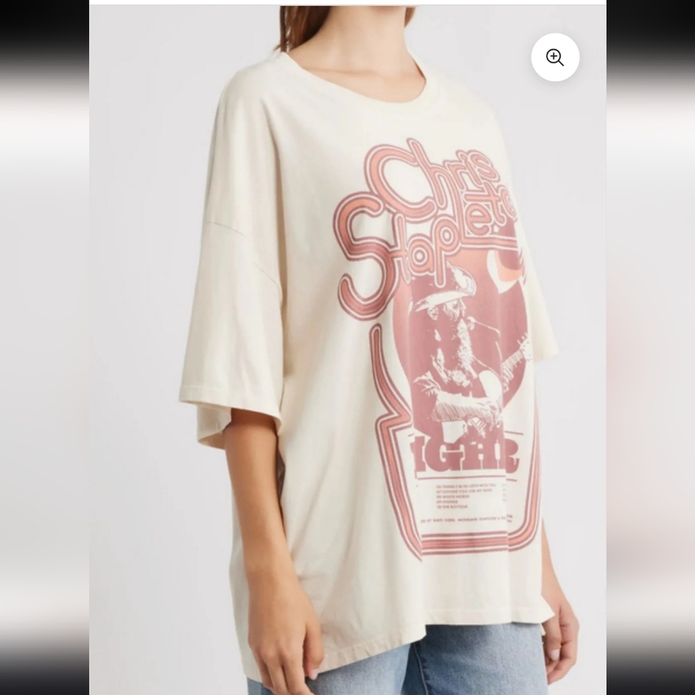 NWOT Daydreamer Chris Stapleton Higher Tour OS Tee - Picture 3 of 10